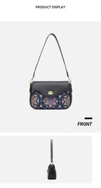 Imperial Bloom Song Brocade Structured Handbag