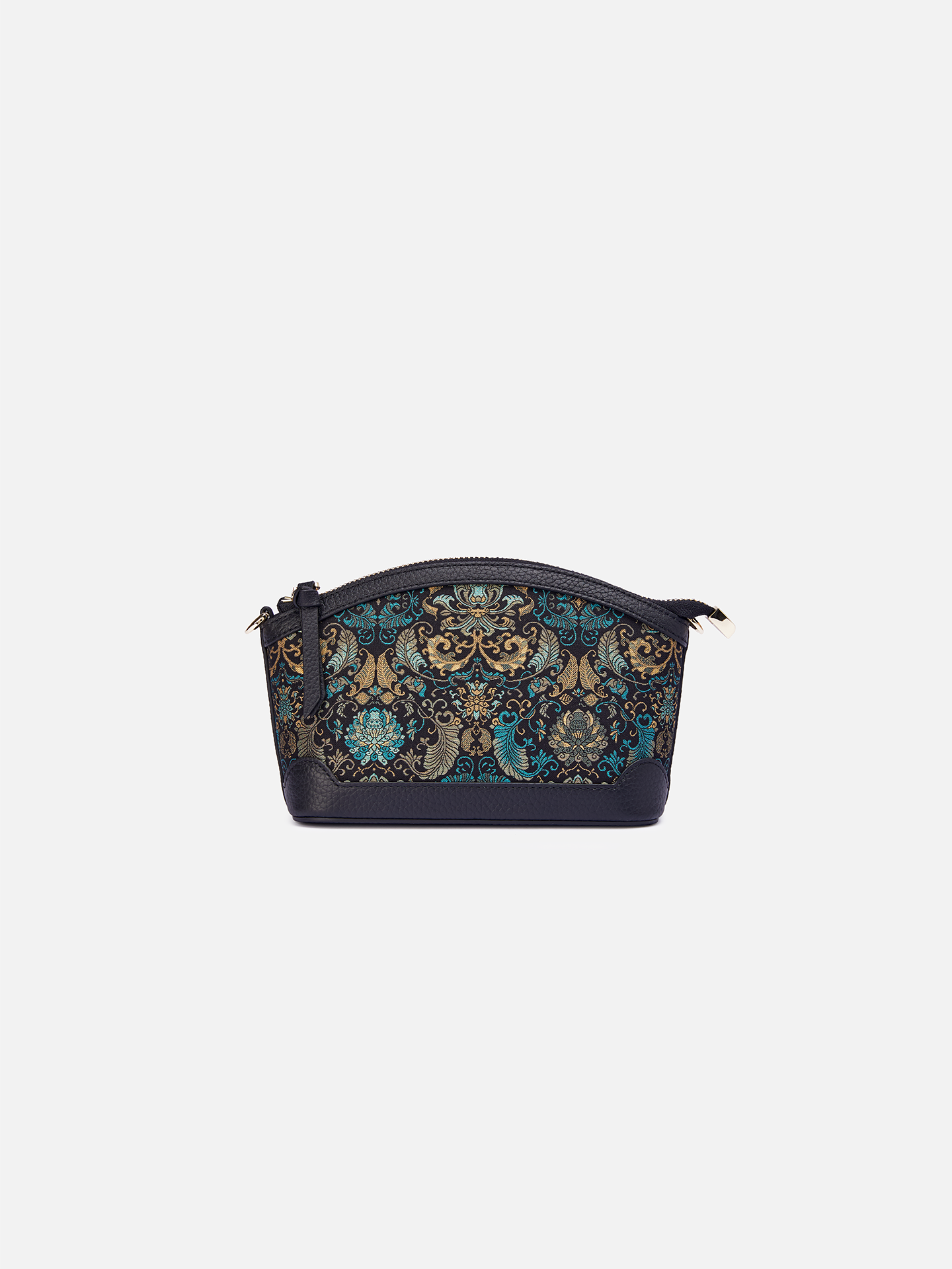The "Emerald Guardian" Mini Tote – Song Brocade Edition