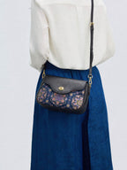 Imperial Bloom Song Brocade Structured Handbag