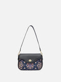 Imperial Bloom Song Brocade Structured Handbag