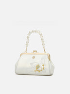 The "Moonlight Orchid" Pearl Mini – Heritage Embroidered Edition