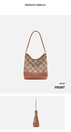 Gilded Lotus Song Brocade Top-Handle Bag