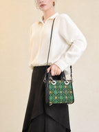 The "Eternal Blossom" Mini Tote – Song Brocade Edition
