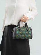 The "Prosperity" Boston Bag – Song Brocade Edition