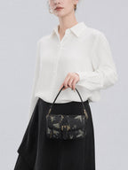 The "Gilded Butterfly" Shoulder Bag – Song Brocade Edition