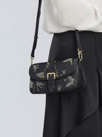 The "Gilded Butterfly" Shoulder Bag – Song Brocade Edition