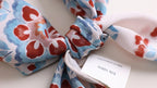 Oriental Medallion Terracotta Silk Square Scarf