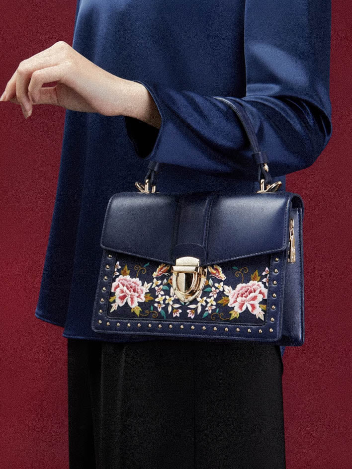 The "Midnight Butterfly" Satchel – Signature Edition