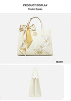 Azure Magnolia Tote Bag