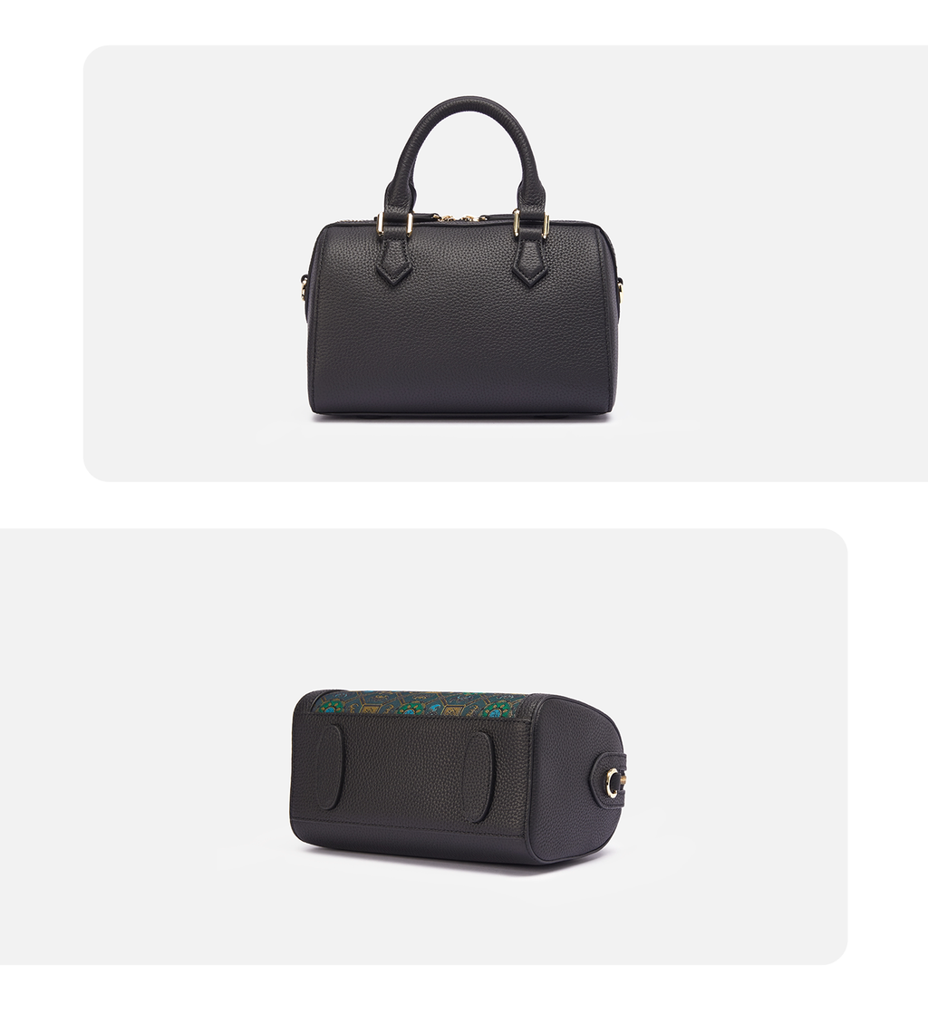 The "Prosperity" Boston Bag – Song Brocade Edition