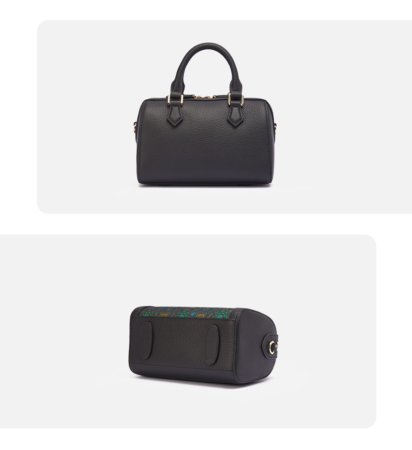 The "Prosperity" Boston Bag – Song Brocade Edition