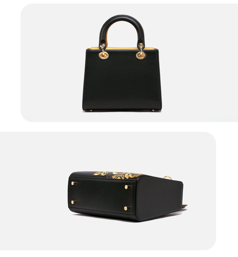 The "Imperial Peony" Tote – Heritage Embroidered Leather Edition