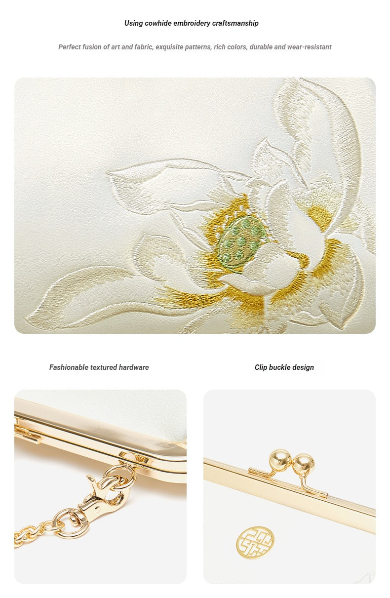The "Moonlight Orchid" Pearl Mini – Heritage Embroidered Edition