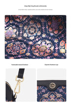 The "Midnight Lotus" Mini Tote – Song Brocade Edition