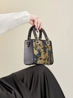 Divine Guardian Song Brocade Mini Tote