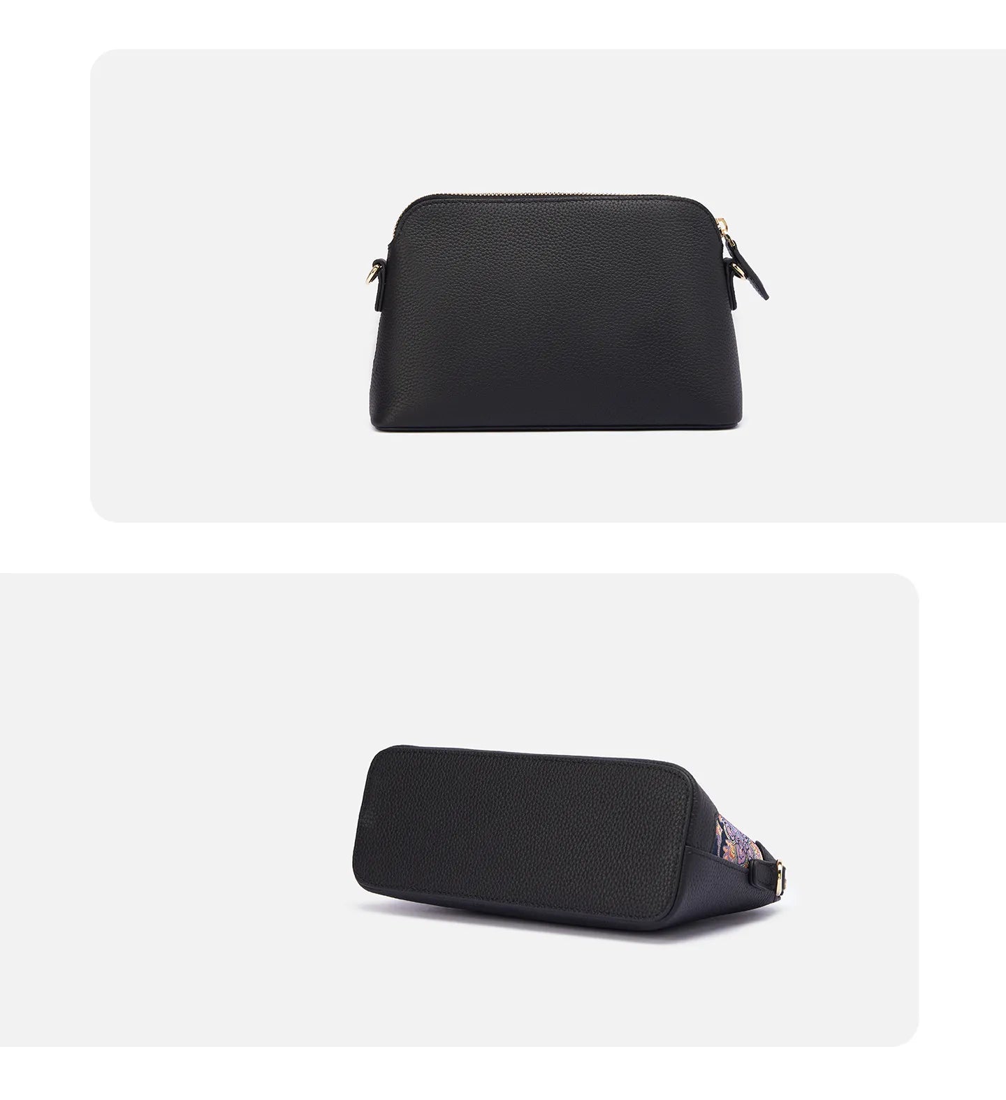 Midnight Lotus Mini Tote Bag