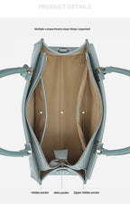 The "Imperial Magnolia" Tote – Heritage Embroidered Leather Edition