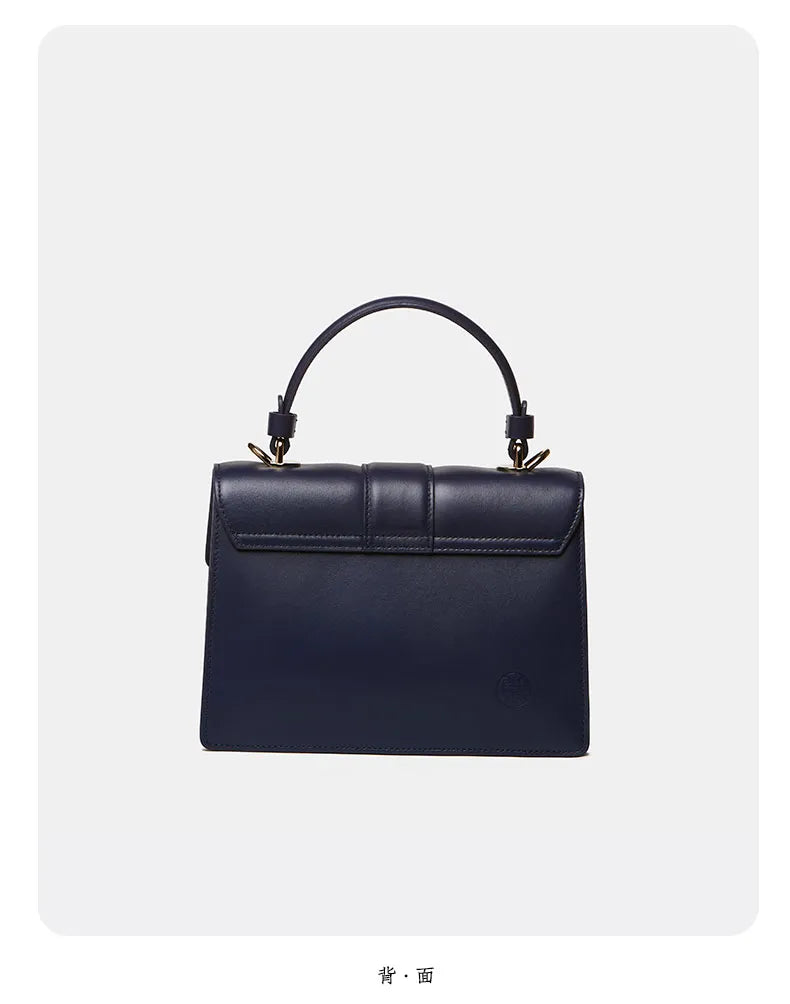 Midnight Butterfly Satchel Bag