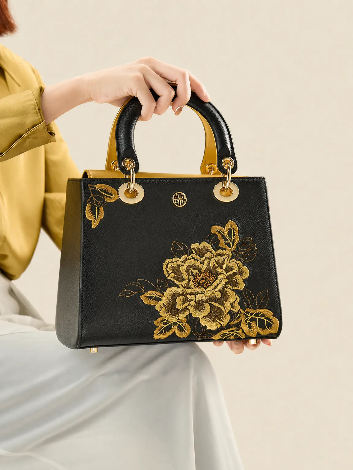 Imperial Peony Tote Bag