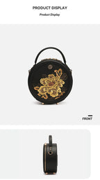 Royal Peony Circle Bag