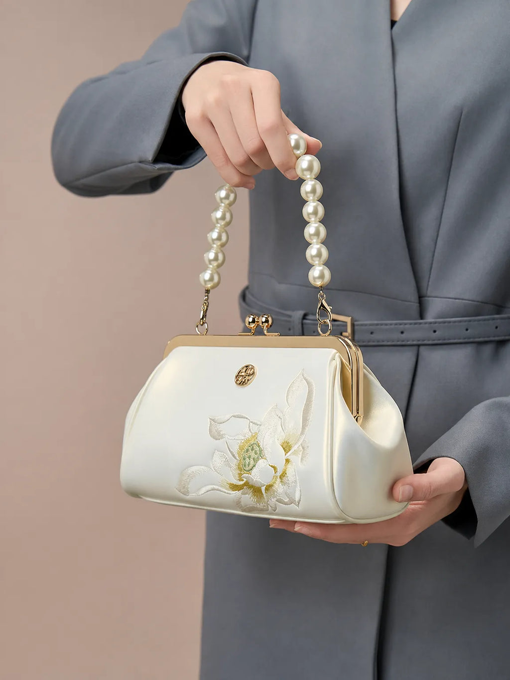 The Moonlight Orchid Pearl Mini Bag